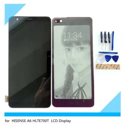 100% гарантия для HISENSE A6 HLTE700T ЖК дисплей + сенсорный экран замена экрана|Экраны