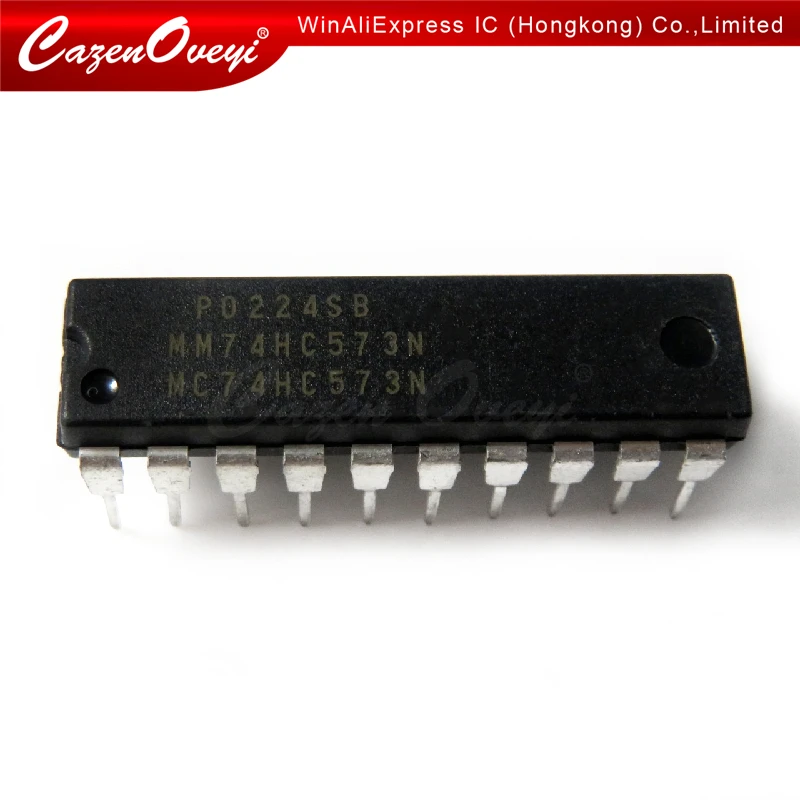 40 шт./лот SN74HC573AN SN74HC573N 74HC573 DIP-20 в наличии | Электронные компоненты и принадлежности