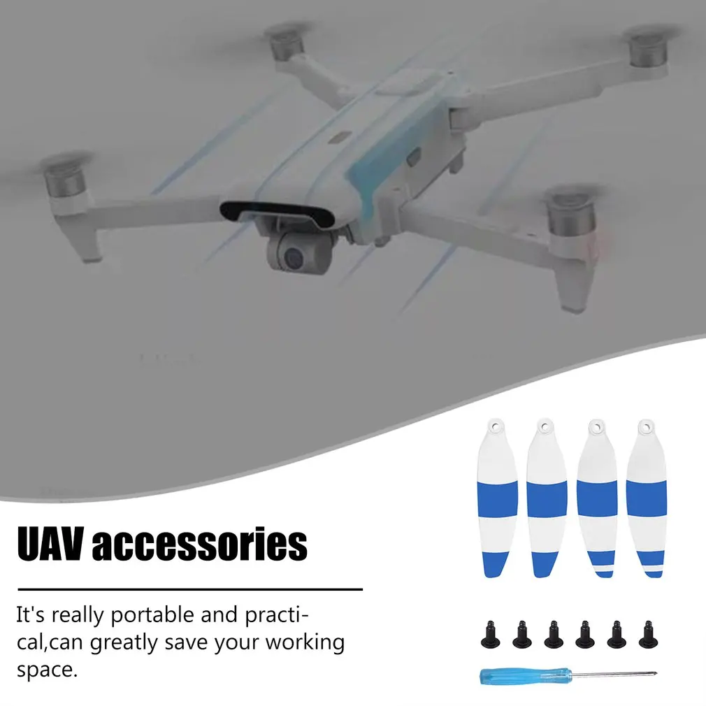 4 пары мини пропеллеров 4726F для DJI Mavic мини-Дрон тише полета и мощные складные малошумные пропеллеры