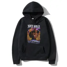 

Rap Singer Juice WRLD Hip Hop Print Hoodie Man Woman Casual Loose Streetwear Oversized Hoodies High Quality Cotton Sweatshirt