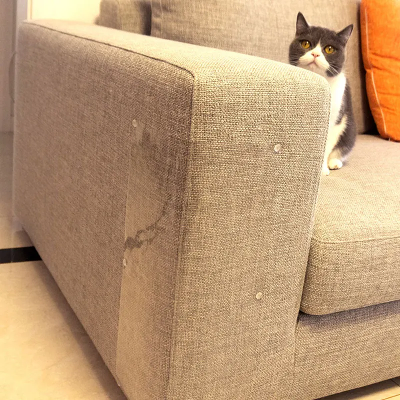 1 Pcs Pet Supplies PVC Transparent Stickers Protect Furniture Self-adhesive Sofa Chair Cat Anti-grab Film
