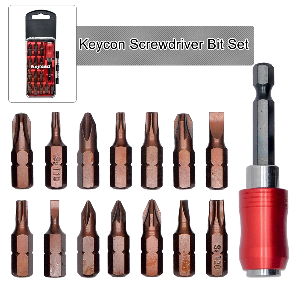 

15 Pcs Electric Drill Joint Screwdriver Set Alloy Steel Electric Screwdriver For Cordless Screwdrivers