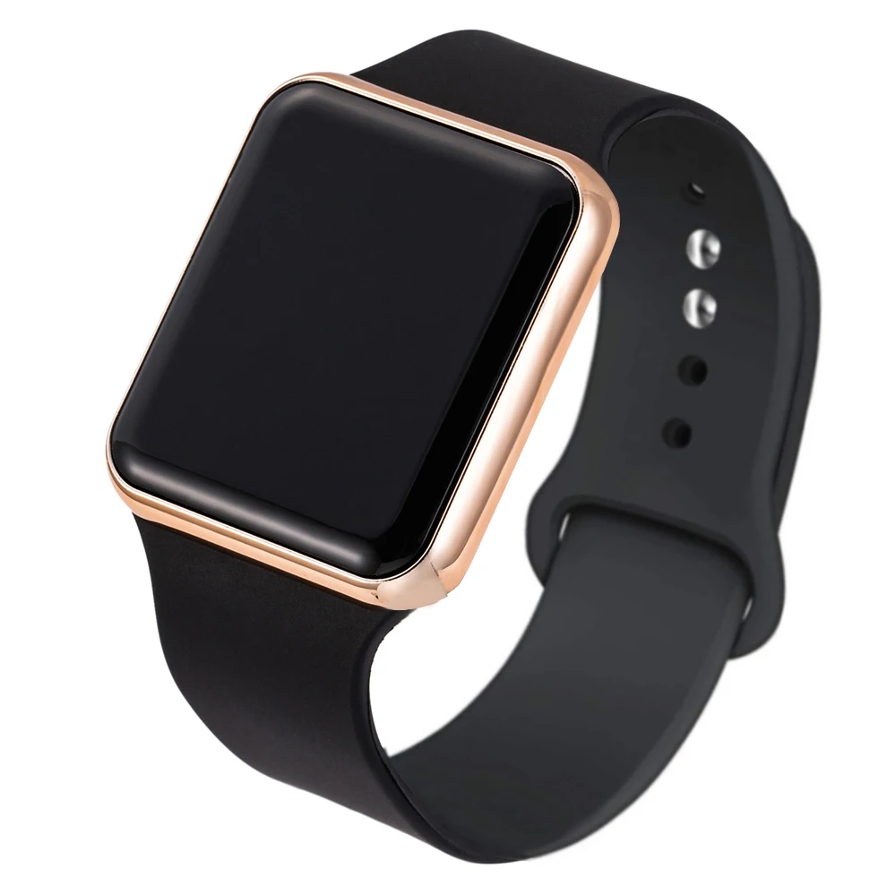 

Sport Digital Watch Women Men Square LED Watch Silicone Electronic Watch Women's Watches Clock relogio feminino digital reloj