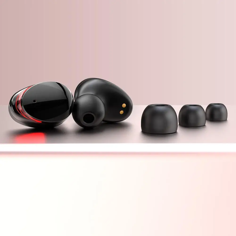 Teamyo T8 TWS bluetooth-наушники 5,0 беспроводные наушники-вкладыши 8D Bass стерео IPX7 водонепроницаемая Спортивная гарнитура с зарядным устройством