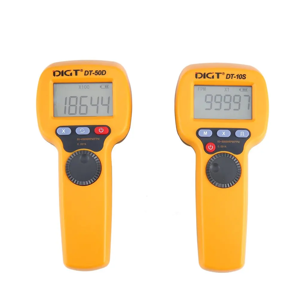 DIGT DT-10S 7,4 V 2200mAh 60-49999 стробов/мин 1500LUX ручной светодиодный стробоскоп измерение скорости вращения вспышка велометр
