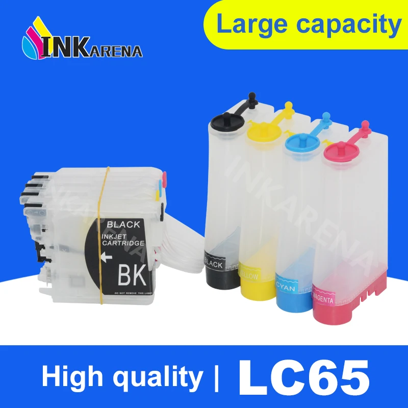 INKARENA Система непрерывной подачи чернил CISS для Brother LC 400 1200 1240 XL MFC 790CW 795CW J800D J800DW J805D