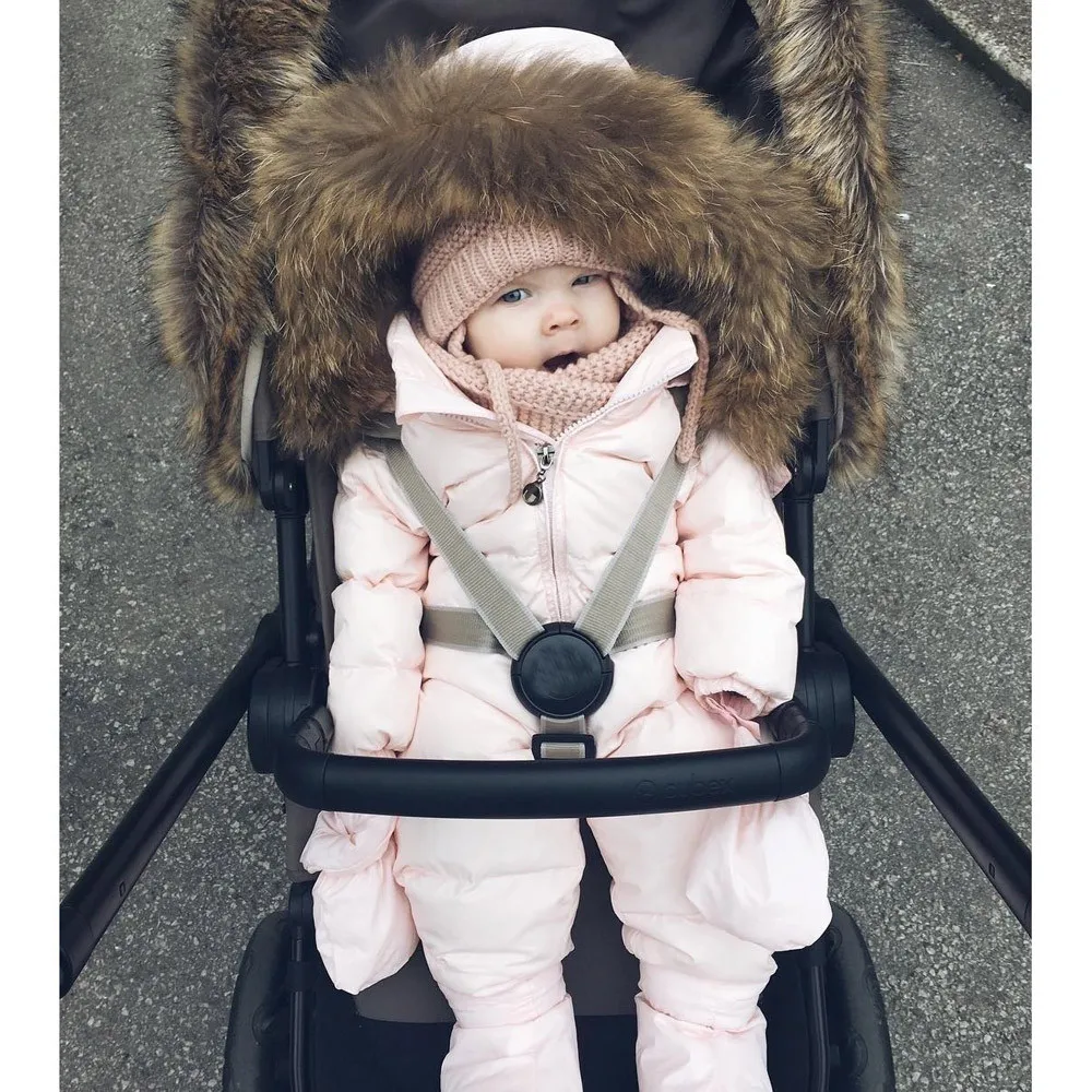 Winter Baby Clothes Infant Baby Boy Girl Romper Jacket Hooded Jumpsuit Warm Thick Coat Outfit New Born Baby Clothes Christmas