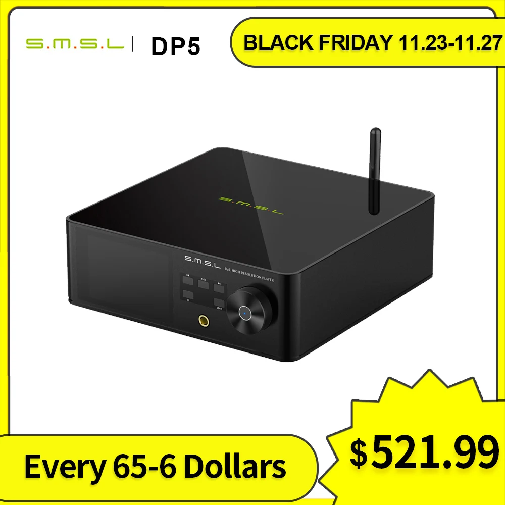 SMSL DP5 HIGH RESOULUTION PLAYER HiFi decoding