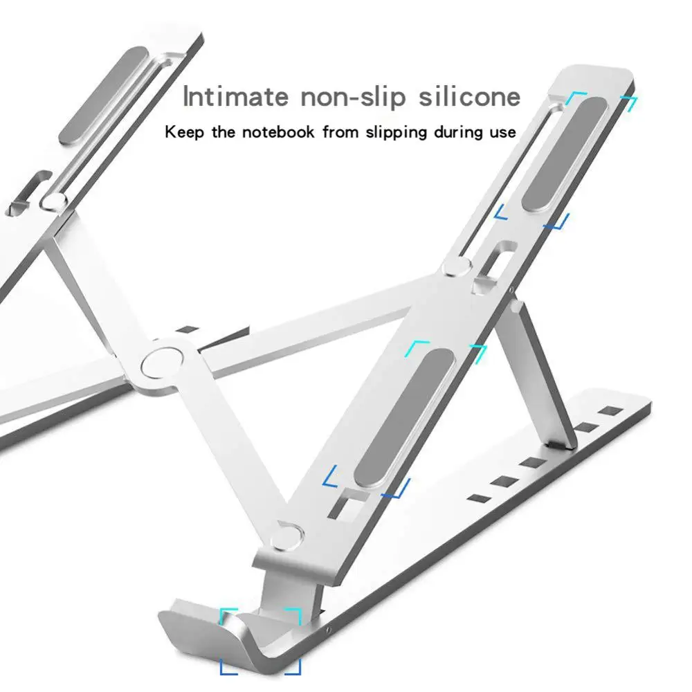 

X Type Laptop Stand for MacBook Pro Notebook Stand Foldable Aluminium Alloy Tablet Stand Bracket Laptop Holder for Notebook