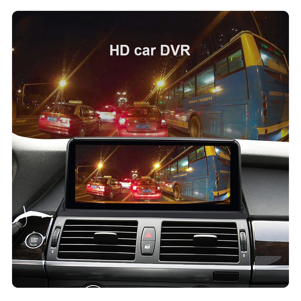 EBILAEN Full HD Автомобильный видеорегистратор с картой памяти 16 Гб для Android BMW