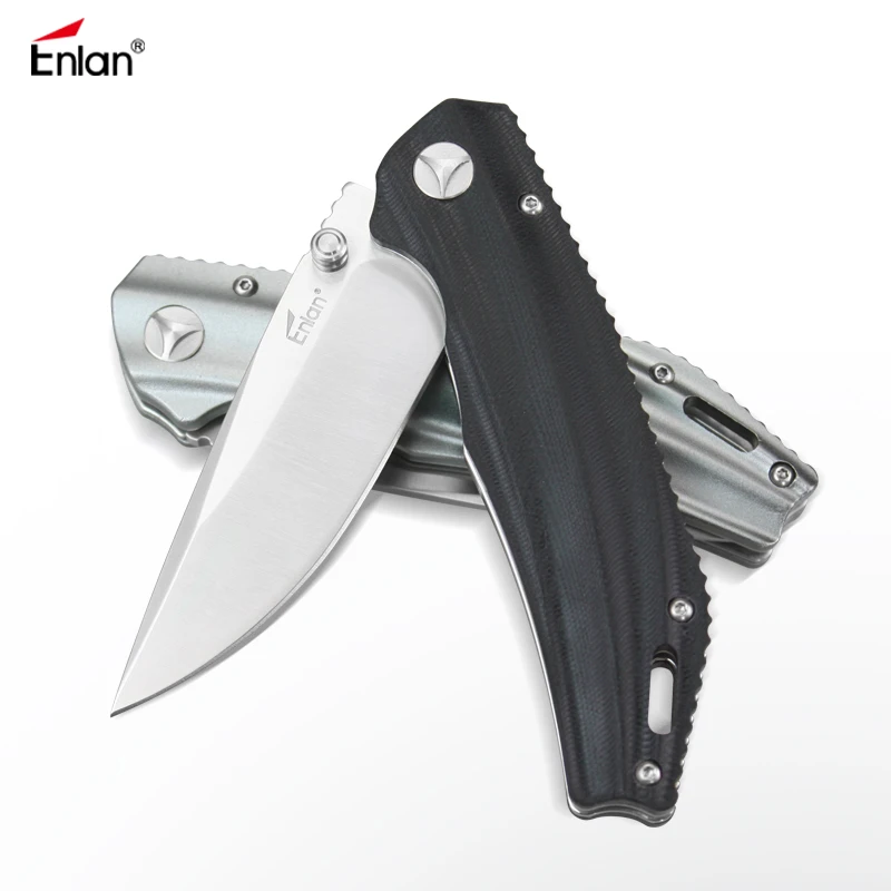 Enlan EW042 складной нож Карманный походные ножи для выживания 8cr13mov, G10/алюминиевая ручка тактический охотничий EDC переносные ножи