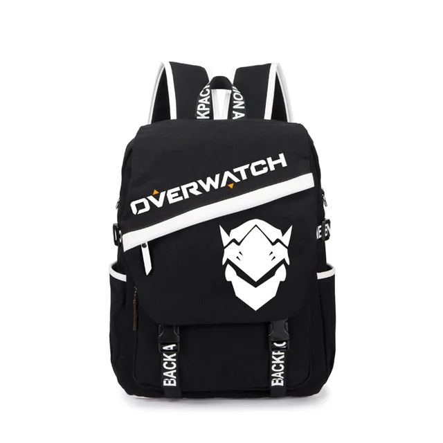 

Game Overwatch OW Cosplay Backpack Cartoon Student School Shoulder Bags Teenager Knapsack Satchel Outdoor Travel Bag Rucksack