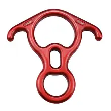 

60%HOT 50KN Rescue 8 Shape Descender Gear Tool for Rock Climbing Training Aerial Yoga