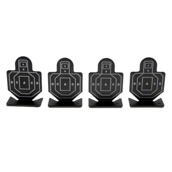 

4pcs Practice Steel Metal Aim Targets Hunting Shooting Accessories