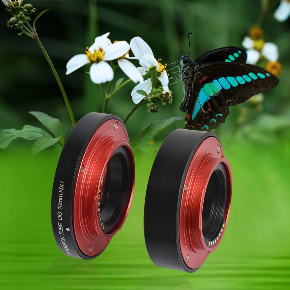 Tubo Adaptador para Extensão de Macro Foco Automático Conjunto de Anel de 10 mm Mais 16 mm para Samsung nx Acessórios para Câmera de Fotografia - Image 3