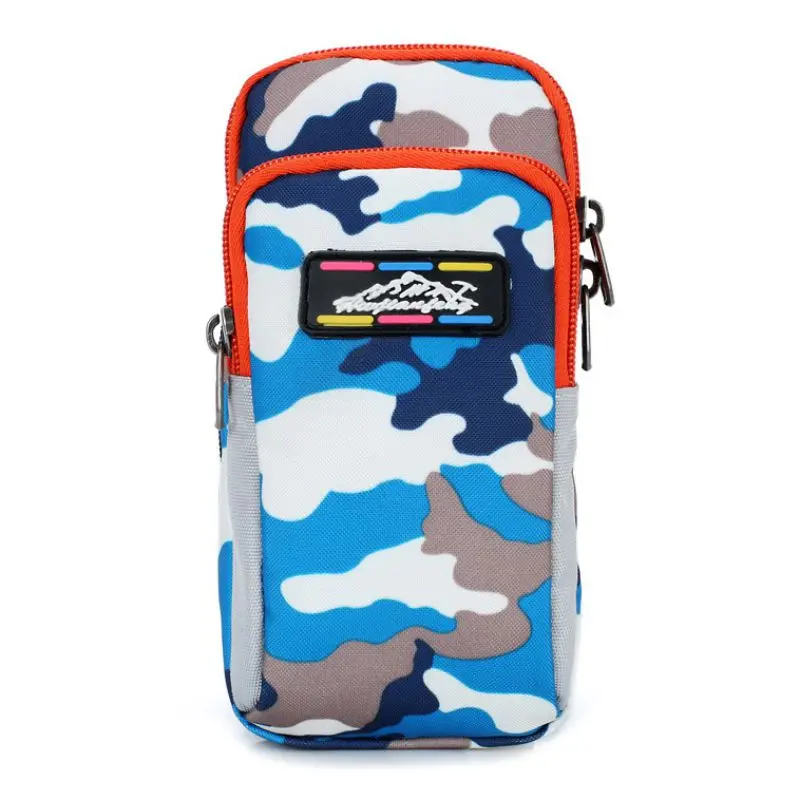 Серый цвет Женская Мужская водонепроницаемая Спортивная Беговая Сумка-повязка на руку универсальная сумка для телефона для спортзала держатель для рук нарукавная повязка для мобильного телефона мешочек с держателем кошелек - Цвет: Серый цвет