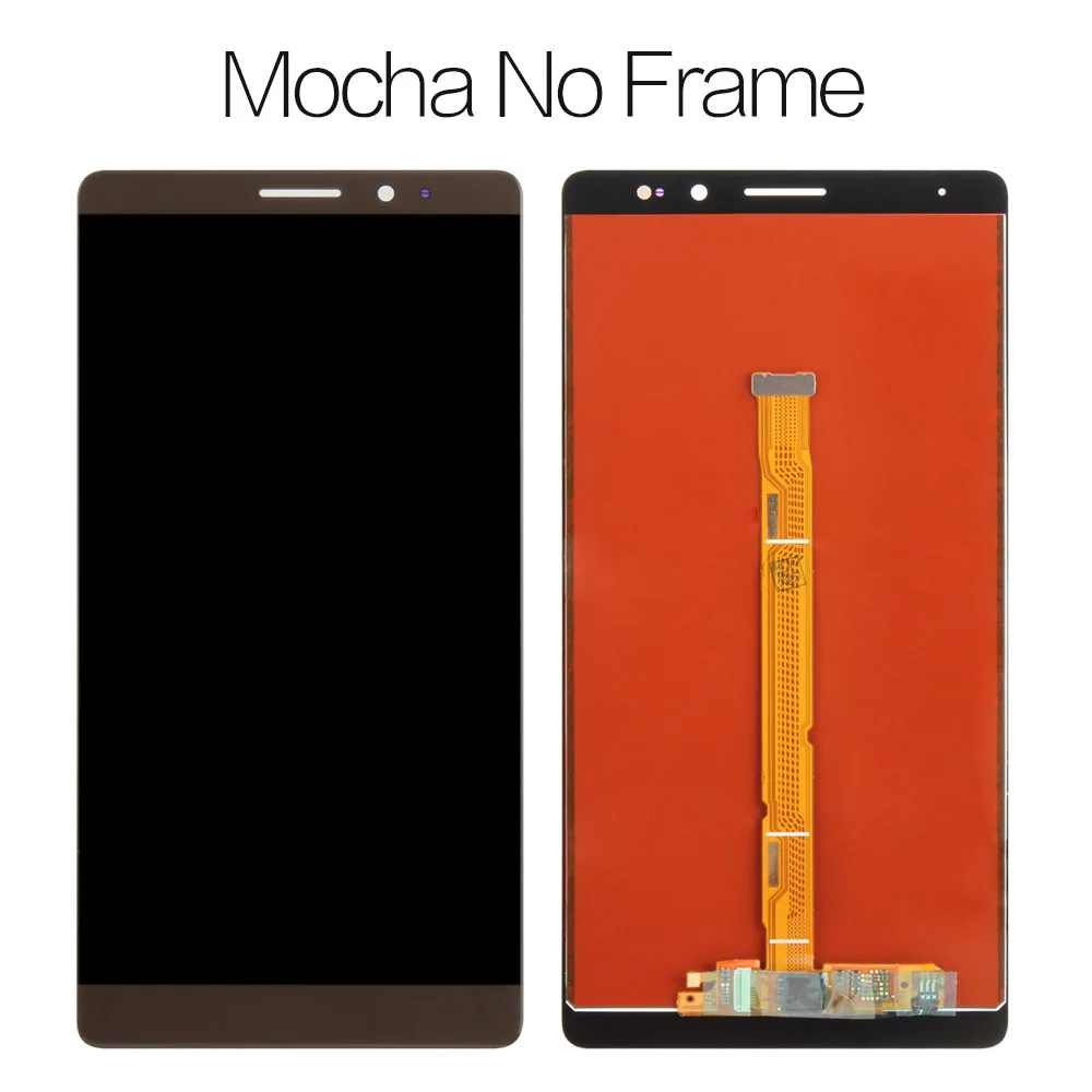 No Frame Brown Srjtek для huawei MATE 8 ЖК сенсорный экран стеклянная панель запасные части для huawei MATE 8 дисплей сенсор рамка NXT-L29 NXT-AL10 - Цвет: No Frame Brown