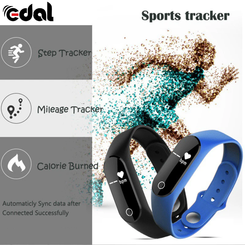 

Sports Smart Bracelet Touch Screen Dynamic Heart Rate Monitoring Calorie Treadmill Sport Waist Watch For Android And Ios
