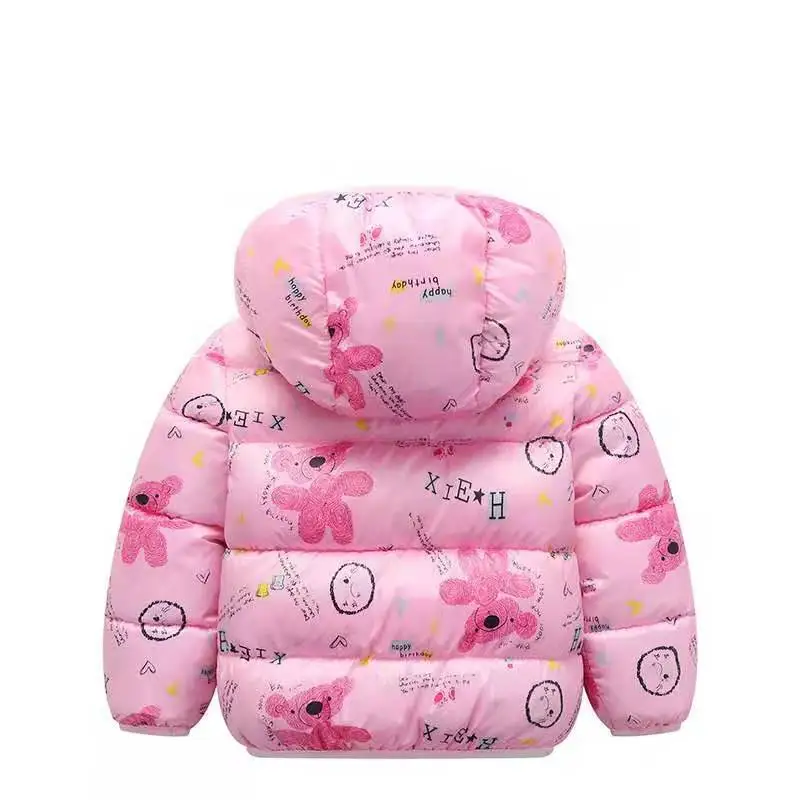 otouno Invierno chaqueta para nignos nininas abrigo grueso catido con capucha nivienos prendas de vestir exteriores ropa de nigno