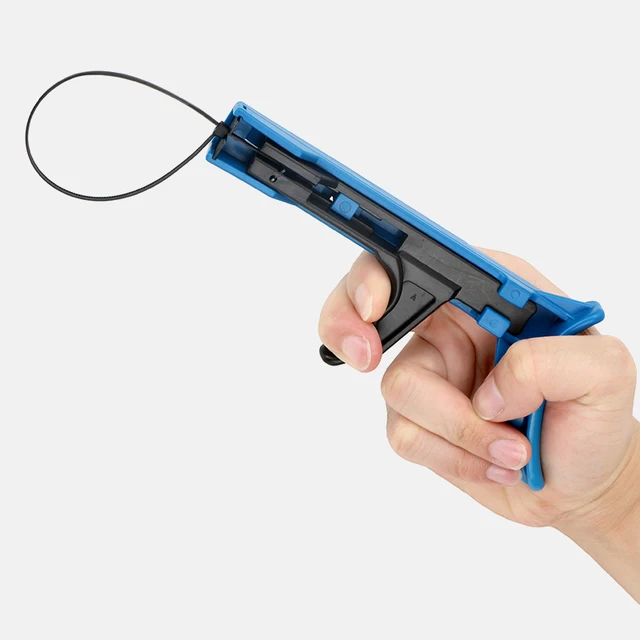 1Db Új Tg-100 Rögzítő És Vágószerszámú Pisztoly Automatikus Feszültség A Nejlon Kábel Nyakkendőhez Speciális Fogók Kézi Szerszámok - Image 4