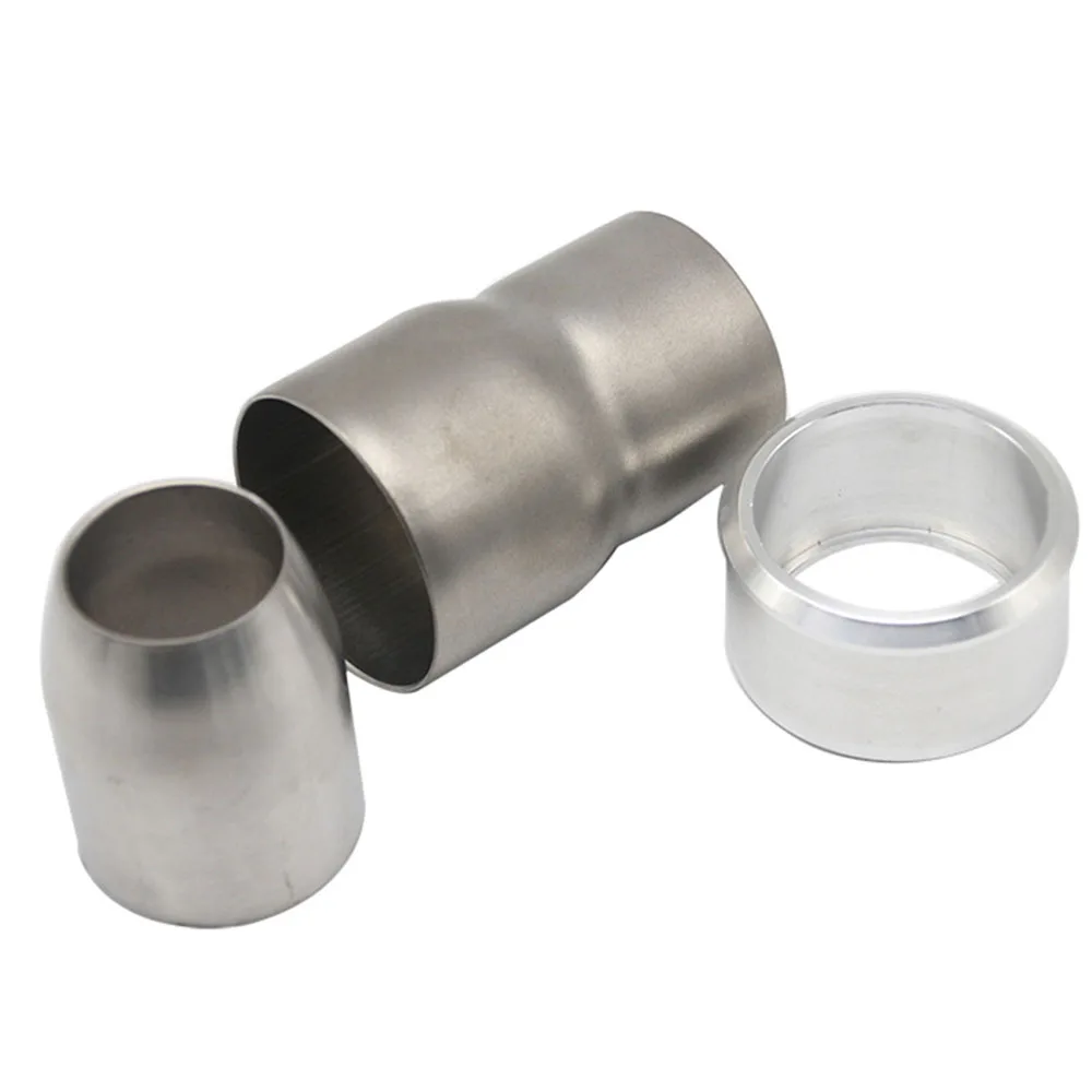 Free shipping 51MM 60MM Motorcycle Exhaust Pipe Conversion Interface
