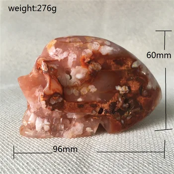 

Natural cherry blossom agate quartz crystal for sale Stones and crystals home decoration decorative crystal skulls