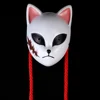 Japonais Anime démon tueur masque Kimetsu No Yaiba Cosplay Sabito Kamado Tanjirou Makomo ABS masques Halloween fête déguisement accessoires ► Photo 2/6