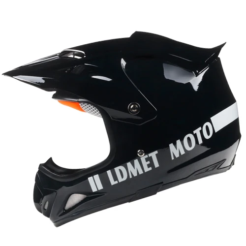 Мотоциклетный шлем для мотокросса, мотоциклетный шлем Casco de Moto, внедорожный шлем для спуска на гору, шлем в горошек, одобренный гоночный квадроцикл - Цвет: 5