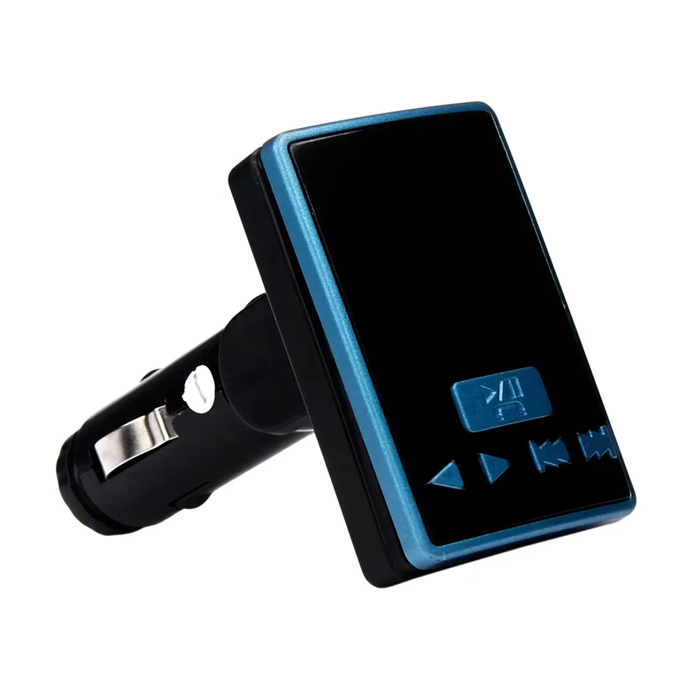 Красивый синий и черный S6 Bt Usb зарядное устройство Lcd автомобильный комплект Mp3