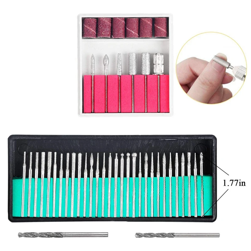 70-Piece Engraving Tool Kit, Multi-Function Electric Engraver Pen Diy Rotary Tool for Jewellery Glass Ceramic Wood Plastic wit