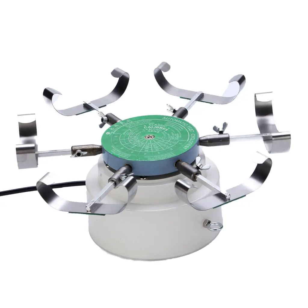 Precise 110V Automatic Watch Repair Tools 6 Arms Watch Tester Tools Watch Winder