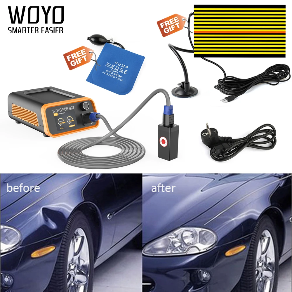 

WOYO PDR007 High Precision Car Paintless Dent Repair Tool for Removing Car Body Dents PDR Tools HOTBOX Sheet Metal Dent Puller