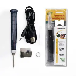 Fabrication de câble de fer à souder électrique de haute qualité, Mini USB Portable 5V 8W, stylo/pointe de fer à souder électrique, interrupteur tactile, meilleure vente 