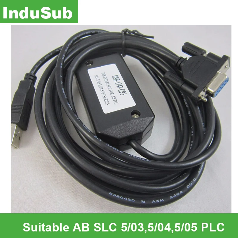 

USB-1747-CP3 Suitable SLC 5/03/04/05 New Design Cable PLC Programming Cable