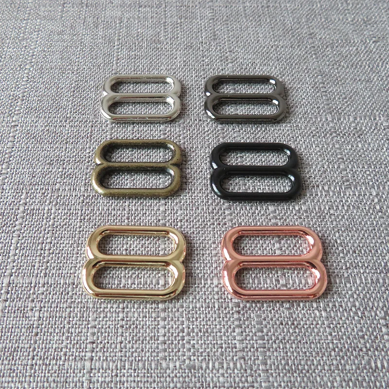 

1 pcs 20mm metal sliders adjustable buckle DIY bag dog collar straps belt buckle garment sewing accessories tri-glides hardware