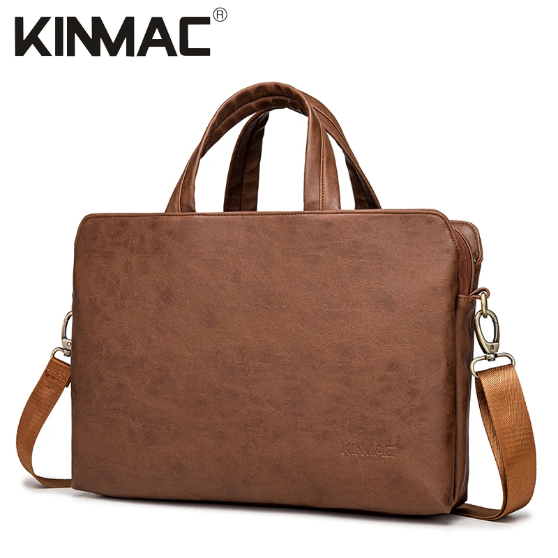 Kinmac Bolso bandolera ordenador portátil, Funda de cuero a prueba de golpes para hombre y mujer, MacBook, Notebook, PC, envío directo, 13,14,15,15.6 pulgadas|Bolsas y fundas de ordenador portátil| AliExpress