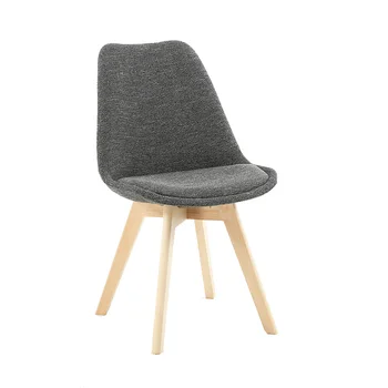 

Dining Chair Modern Simple Creative Discussion Office Northern Europe Home Back Solid Wood Desk