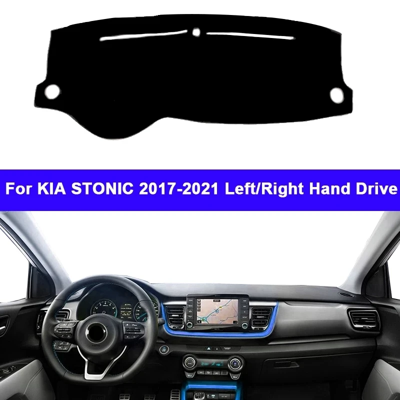 For KIA STONIC 2017-2021 Left/Right Hand Drive 1PC Car Dashboard Mats Cover Sun Shade Cushion Pad Carpets Accessories | Автомобили и