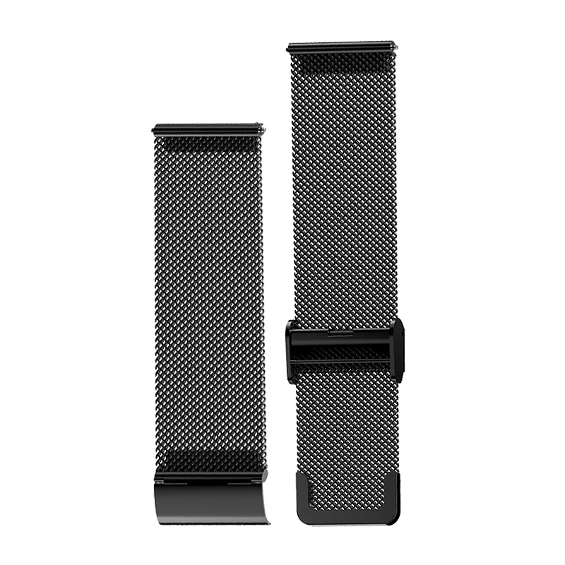 MAFAM силиконовый стальной кожаный ремешок для Mx9 Mx6 DT78 мужские и женские спортивные водонепроницаемые Смарт-часы - Цвет: Black steel