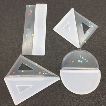 

Silicone Mold Ruler Mirror DIY Crafts Jewelry Handmade Stationery Epoxy Resin