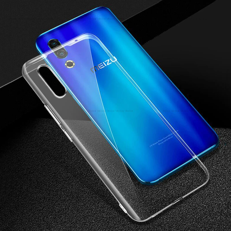 

Soft TPU Transparent Phone Case For Meizu Note 9 8 16X M6 M5 Note M6S M5S M5C X8 V8 Pro M6 M5 Clear Silicone Cover Back Fundas