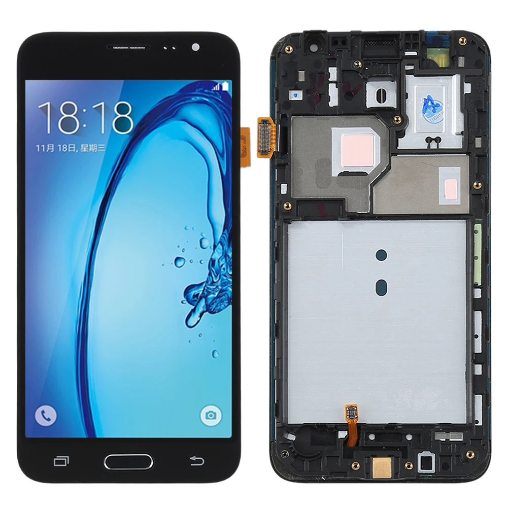 

Lcd Replacement Display Touch Screen Display Assembly &Frame For Samsung Galaxy J3 2016 J320