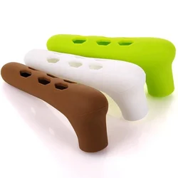 Silicone Room Door Handle Door Knob Cover Baby Child Crash Protection Door Pull Handle Gloves Protector Home Accessories