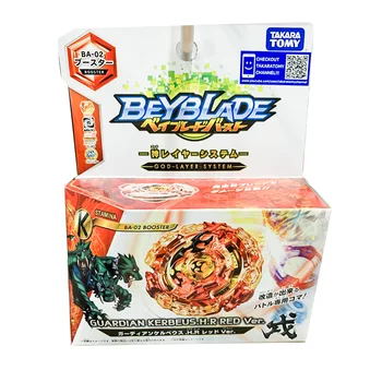 

Takara Tomy BA-02 Beyblade Limited Collections Metal Fusion Burst Turbo Guardian Kerbeus.h.r Red Ver. Toys for Children