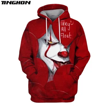 

Horror Movies Red Devil 3d Hoodies/shirt/Sweatshirt Winter Autumn Funny Harajuku Streetwear Plus Size 5XL 6XL 7XL