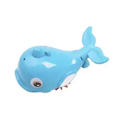 Милый Дельфин Детские ванны игрушки для ванной брызгающий водой плавательная рыба Pull дети плавающие игрушки
