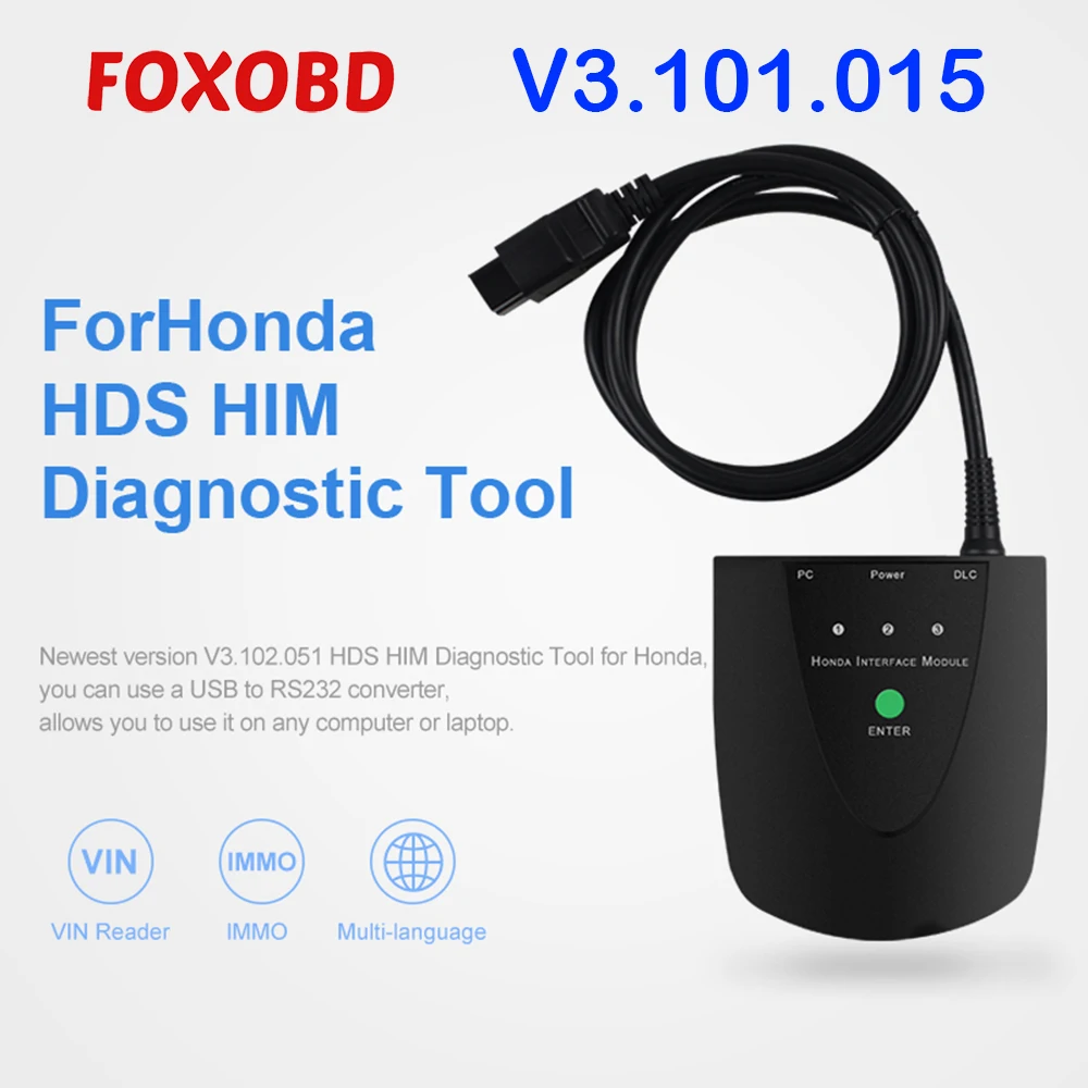 Диагностический инструмент для HONDA HDS V3.101.015 сканирующий инструмент без необходимости активации HDS его для HONDA HDS кабель для HONDA HDS HIM