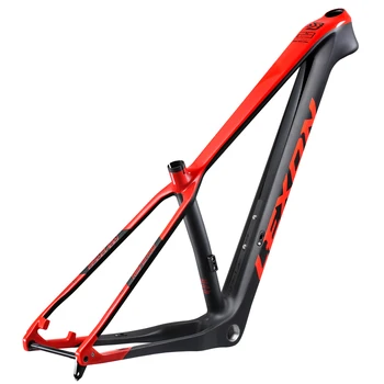 

2020 Lexon Carbon Frame 29er Mountain Bike Carbon Frame 148*12mm Thru Axle MTB Carbon Frames Size 15/17/19inch BSA
