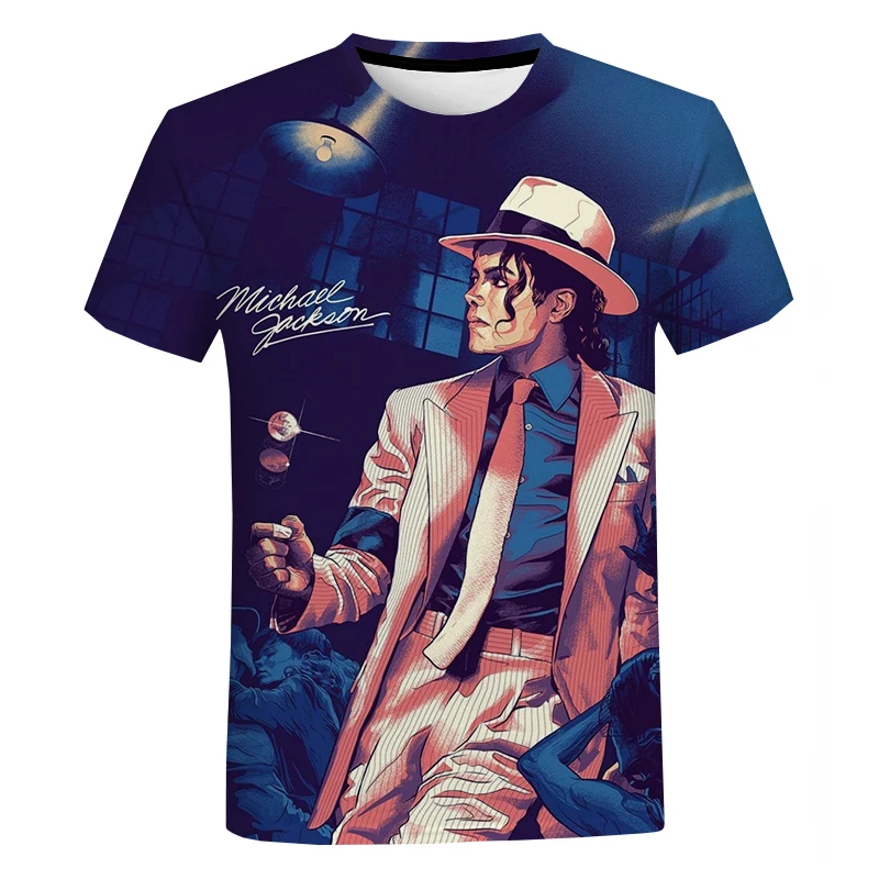 Michael Jackson T-shirt, 3D Print, Boys/Girls Clothing & Accessories Halloween Kids Clothing Men’s Clothing Women’s Clothing cb5feb1b7314637725a2e7: 002|003|004|005|006|007