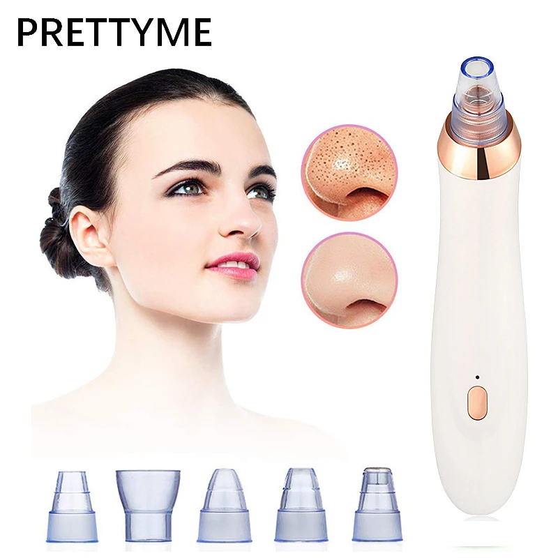 PRETTYM средство для удаления черных точек уход за кожей лица для глубоких поры, акне прыщей безболезненное вакуумное всасывание лица алмазный BeautyTool